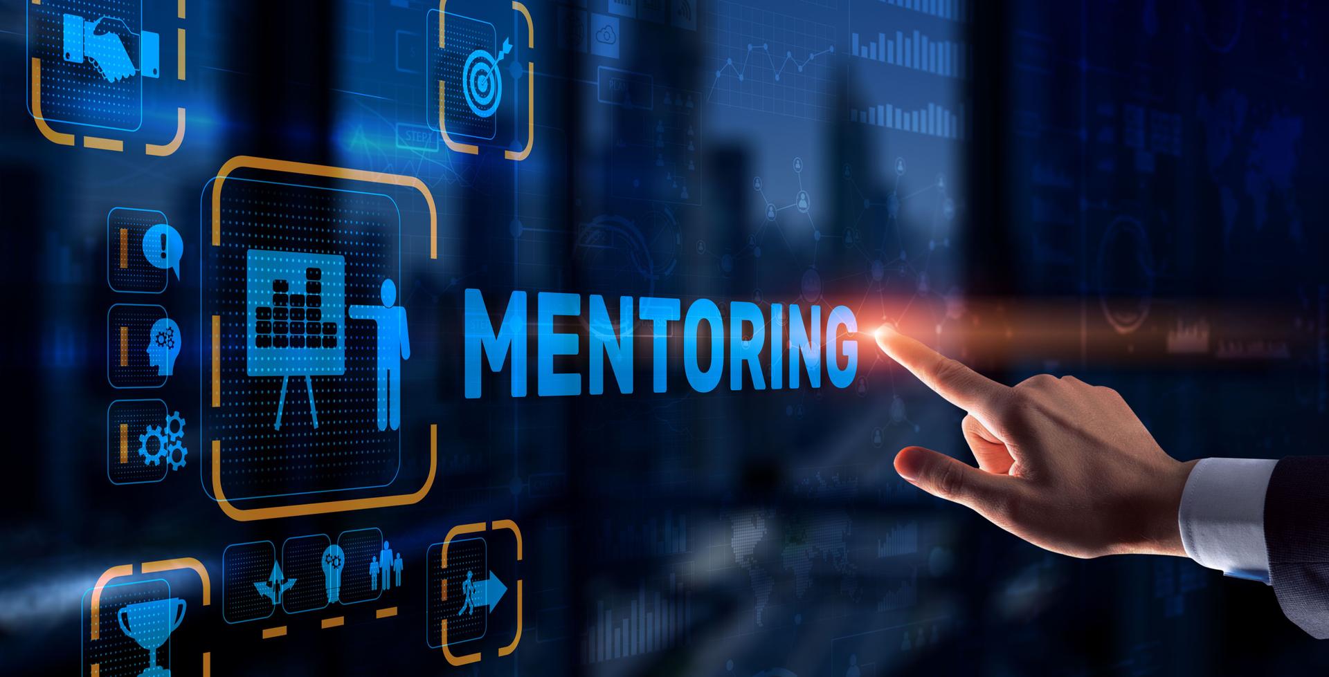Mentoring Motivation Coaching Career Business Technology concept